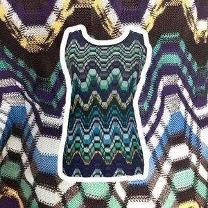 NIC + ZOE ‘ZigZag’ Knit Top | S
